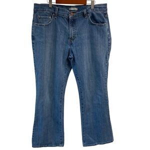 Levi’s Bootcut Ladies‎ Classic Blue Denim Jeans Distress On Front Pockets 16S